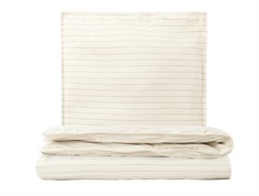 Lil Atelier turtledove striped baby bedding
